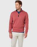 Blazer Heather 1/2 Zip Sweat - Olive - Size M