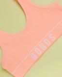 Bonds Girls' Originals Rib Tank Crop 2-Pack - Orange/Purple AU Size 14-16 - AfterPay & zipPay Available