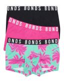 Bonds Icons Trunk 3-Pack in Tropical Assorted L