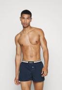 Boss Two-pack of Cotton Pyjama Shorts With Signature waistbands, Men, Size: XL, Dark Purple