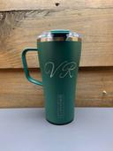 BrüMate Toddy 22oz 100% Leak Proof Insulated Coffee Mug With Handle & Lid - Stainless Steel Coffee Travel Mug - Double Walled Coffee Cup (Dark Aura)