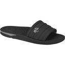 BR Sport Zak Mens Brazilian Comfort Slides Sandals with Massage Balls Black 10 AUS or 44 EUR