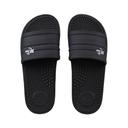 BR Sport Zak Mens Brazilian Comfort Slides Sandals with Massage Balls Black 10 AUS or 44 EUR