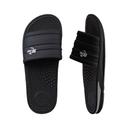 BR Sport Zak Mens Brazilian Comfort Slides Sandals with Massage Balls Black 10 AUS or 44 EUR