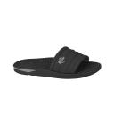BR Sport Zak Mens Brazilian Comfort Slides Sandals with Massage Balls Black 7 AUS or 41 EUR