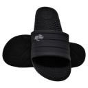 BR Sport Zak Mens Brazilian Comfort Slides Sandals with Massage Balls Black 7 AUS or 41 EUR
