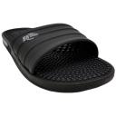 BR Sport Zak Mens Brazilian Comfort Slides Sandals with Massage Balls Black 7 AUS or 41 EUR