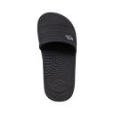 BR Sport Zak Mens Brazilian Comfort Slides Sandals with Massage Balls Black 7 AUS or 41 EUR