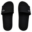 BR Sport Zak Mens Brazilian Comfort Slides Sandals with Massage Balls Black 7 AUS or 41 EUR