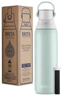 Brita Double Wall Insulated Stainless Steel Water Bottle, 20 oz - Glacier