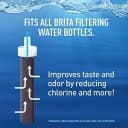 Brita Double Wall Insulated Stainless Steel Water Bottle, 20 oz - Glacier
