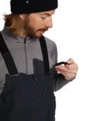 Burton AK Cyclic GORE-TEX 2L Bib Snowboard Pants - Tall True Black - Size Large | Rhythm Snowsports