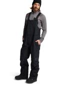 Burton AK Cyclic GORE-TEX 2L Bib Snowboard Pants - Tall True Black - Size Large | Rhythm Snowsports