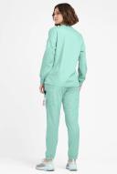 Butter-Soft Originals Women's 7-Pocket Curved V-Neck Long Sleeve Scrub Top in Water Mint | Size 2x Polyester/cotton