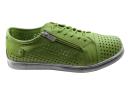 Cabello Comfort EG17 Womens Leather European Leather Casual Shoes - 6 AUS or 37 EUR / Green