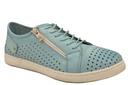Cabello Comfort EG17 Womens Leather European Leather Casual Shoes - 8 AUS or 39 EUR / Blue