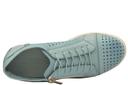 Cabello Comfort EG17 Womens Leather European Leather Casual Shoes - 8 AUS or 39 EUR / Blue