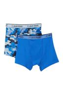 Calvin Klein Boys Boys' Kids Performance Boxer Brief Underwear, Multipack Boxer Briefs - Multi - X-Large