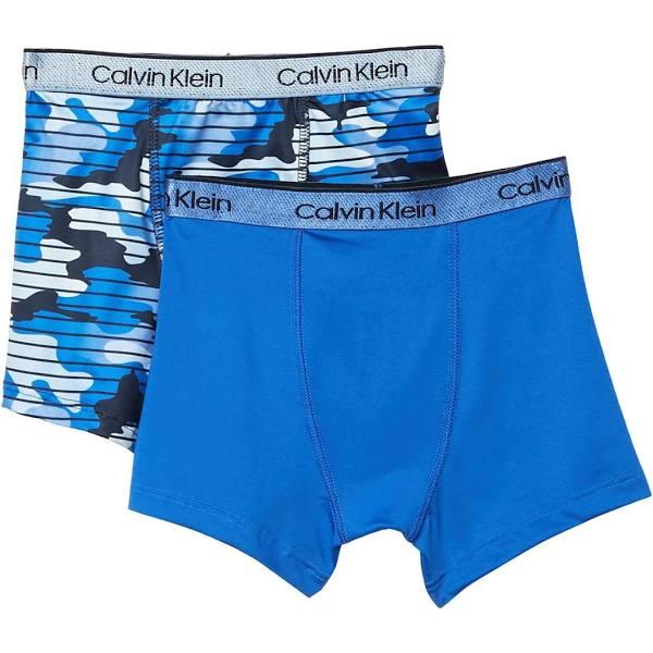 Calvin Klein Boys Boys' Kids Performance Boxer Brief Underwear, Multipack Boxer Briefs - Multi - X-Large