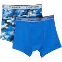 Calvin Klein Boys Boys' Kids Performance Boxer Brief Underwear, Multipack Boxer Briefs - Multi - X-Large