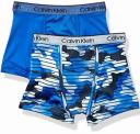 Calvin Klein Boys Boys' Kids Performance Boxer Brief Underwear, Multipack Boxer Briefs - Multi - X-Large
