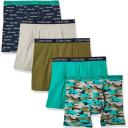 Calvin Klein Boys Boys' Kids Performance Boxer Brief Underwear, Multipack Boxer Briefs - Multi - X-Large