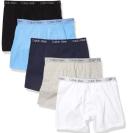Calvin Klein Boys Boys' Kids Performance Boxer Brief Underwear, Multipack Boxer Briefs - Multi - X-Large