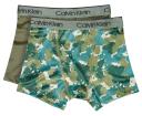 Calvin Klein Boys' Performance Boxer Briefs 2-Pack - Olivine/Camo Splat Size Large - AfterPay & zipPay Available