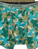 Calvin Klein Boys' Performance Boxer Briefs 2-Pack - Olivine/Camo Splat Size Large - AfterPay & zipPay Available