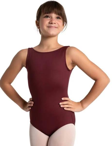 Capezio Studio Collection Low V Back w/ Pinch Tank Leotard - Girls Child Small Children Lyrical Jazz