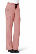 Carhartt Cross-Flex Force Women's 7-Pocket Stretch Utility Cargo Scrub Pants in Mauve | Size XL Polyester/spandex