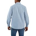 Carhartt Men's Loose Fit Midweight Chambray Long-Sleeve Shirt