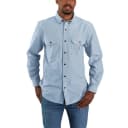 Carhartt Men's Loose Fit Midweight Chambray Long-Sleeve Shirt