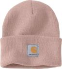Carhartt Mens A18 Stretchable Rib Knit Acrylic Watch Beanie Hat - Rose Smoke - One Size