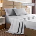 Casa Decor 2000 Thread Count Bamboo Cooling Sheet Set Ultra Soft Bedding - Queen - Charcoal