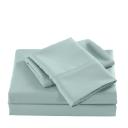Casa Decor 2000 Thread Count Bamboo Cooling Sheet Set Ultra Soft Bedding - Single - Charcoal