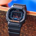 CASIO G Shock Sports Quartz Waterproof Shockproof Mens RedOrangeBlue Digital (Retro/Classic/Water Proof) GW-B5600CT-1PRT