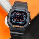 CASIO G Shock Sports Quartz Waterproof Shockproof Mens RedOrangeBlue Digital (Retro/Classic/Water Proof) GW-B5600CT-1PRT