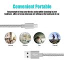 Catzon 1m 2m 3M 1pack Micro USB Cable Nylon Braided Phone Cable Fast Charger Cable USB Cord -Gray - 1m - AfterPay & zipPay Available