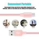 Catzon 1m 2m 3M 1pack USB Type C Cable Nylon Braided Phone Cable Fast Charger Cable USB Cord -Pink - 1m - AfterPay & zipPay Available