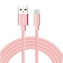 Catzon 1m 2m 3M 3packs USB Type C Cable Nylon Braided W Phone Cable Fast Charger Cable USB Cord -Black Gray - 2m - AfterPay & zipPay Available
