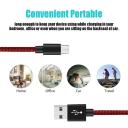 Catzon 1m 2m 3M 4packs Micro USB Cable Nylon Braided W Phone Cable Fast Charger Cable USB Cord -Black Red - Earn Everyday Rewards, AfterPay Available