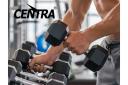 Centra Rubber Hex Dumbbell 30kg Home Gym Exercise Weight Fitness Training - AfterPay & zipPay Available