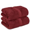 Chakir Turkish Linens, 100% Cotton Premium Quality Turkish Bath Sheets (35''x70'' Large Bath Sheet Towels - Cranberry)