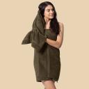 Chakir Turkish Linens 100% Cotton Premium Turkish Towels For Bathroom | 27'' x 54'' (4-Piece Bath Towels - Cocoa)