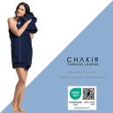 Chakir Turkish Linens | Hotel & Spa Quality 100% Cotton Premium Turkish Towels | Soft & Absorbent (8-piece Towel Sets, Navy Blue)