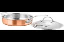 Chasseur Escoffier 28cm Saute Pan With Lid and Helper Handle