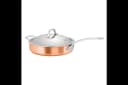 Chasseur Escoffier 28cm Saute Pan With Lid and Helper Handle
