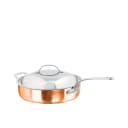 Chasseur Escoffier 28cm Saute Pan With Lid and Helper Handle