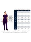 Cherokee Workwear Professionals WW340 Scrubs Jacket Womens Snap Front Warm-Up Pewter